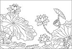 玻璃花纹