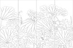 玻璃花纹