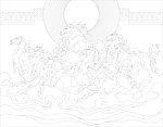 玻璃花纹