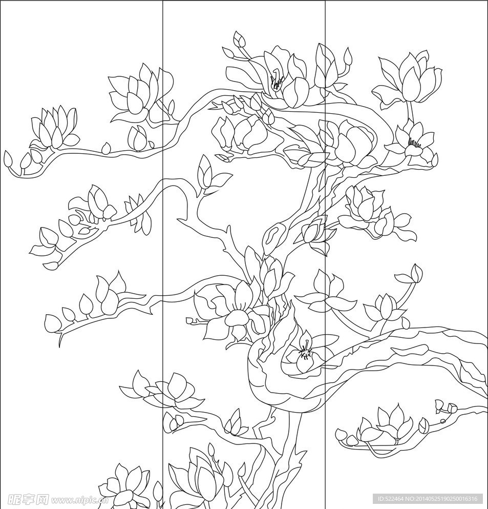 玻璃花纹