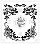 玻璃花纹