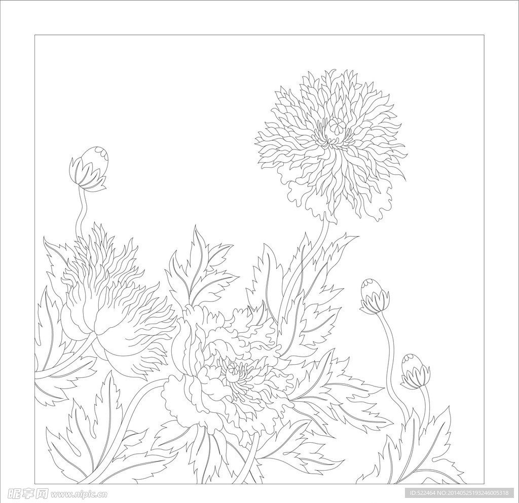 玻璃花纹