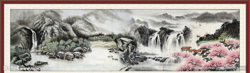 国画山水