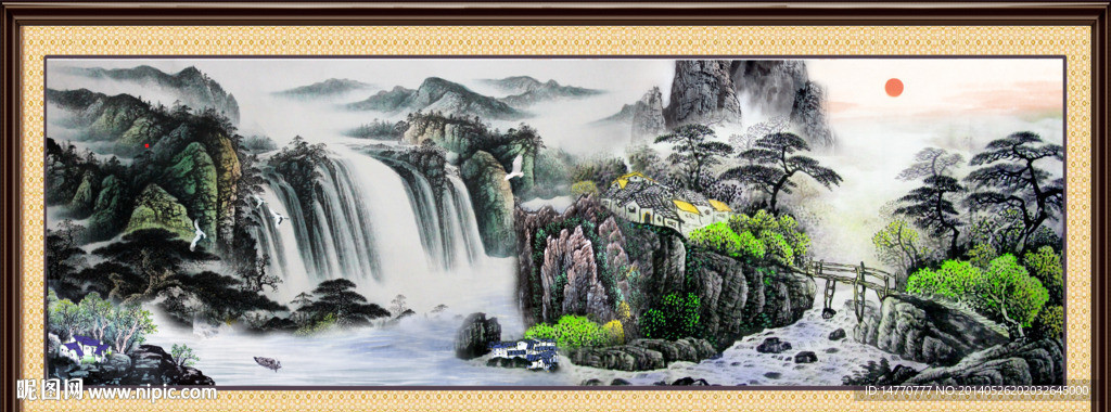 国画山水