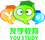 友学教育标志设计