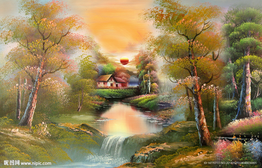 油画风景