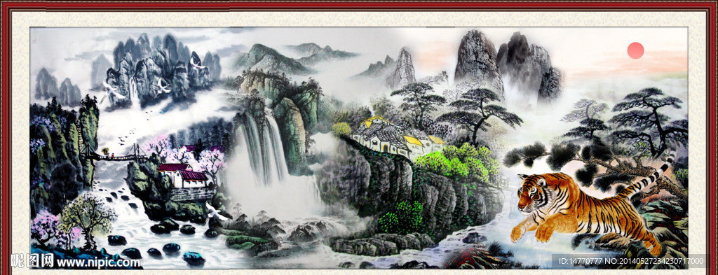 国画山水