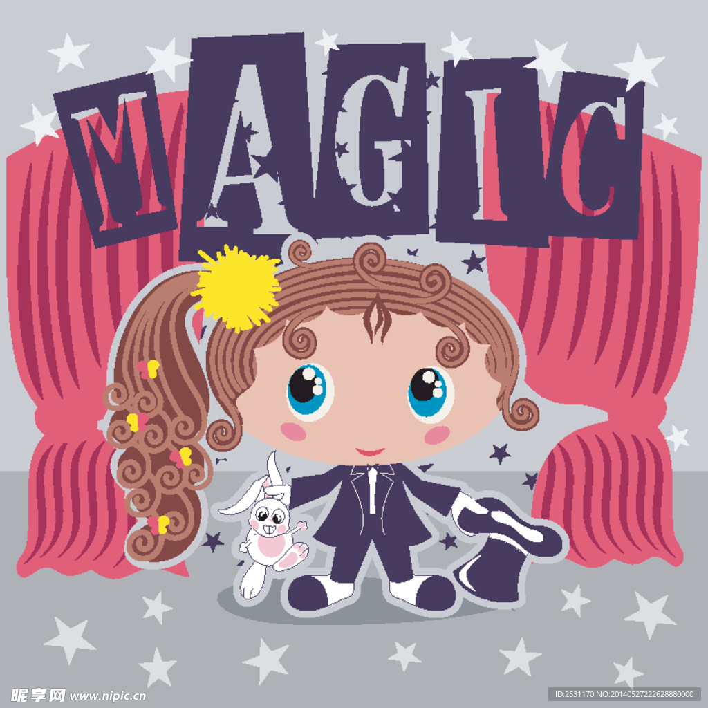 变魔术