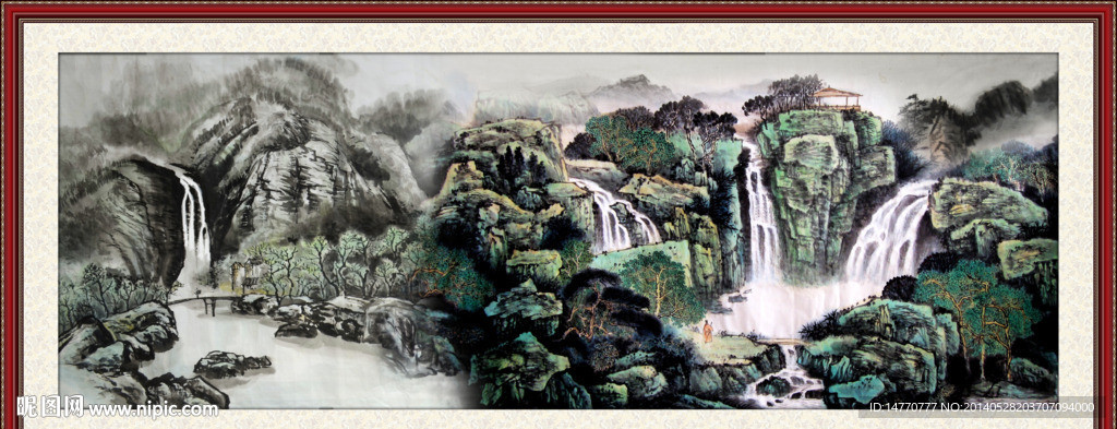 国画山水
