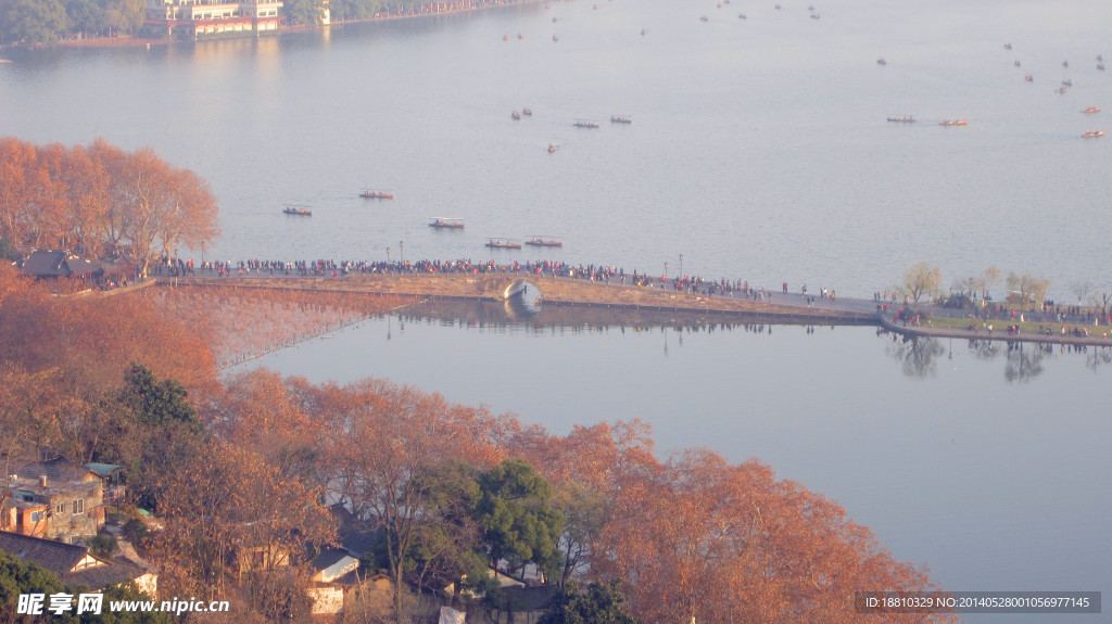 冬季 西湖