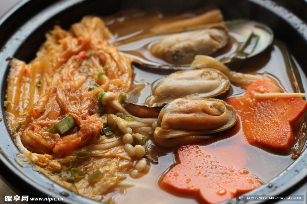 韩国泡菜汁煮纽西兰青