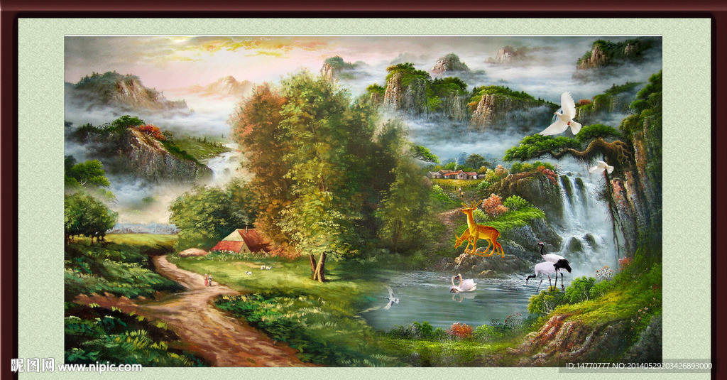 油画风景