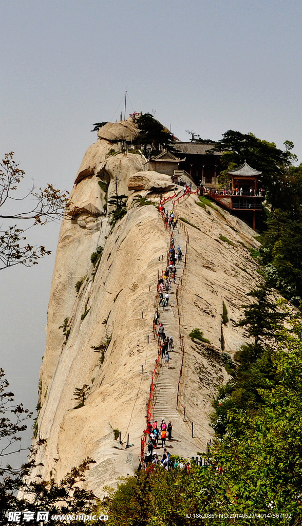 华山西峰