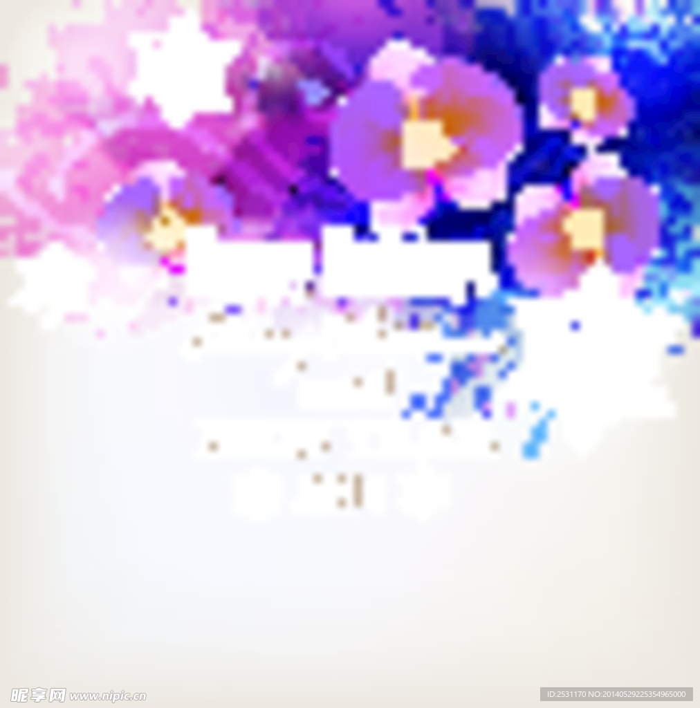 水墨花卉