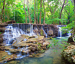 瀑布风光风景