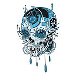 SKULL骷髅图案