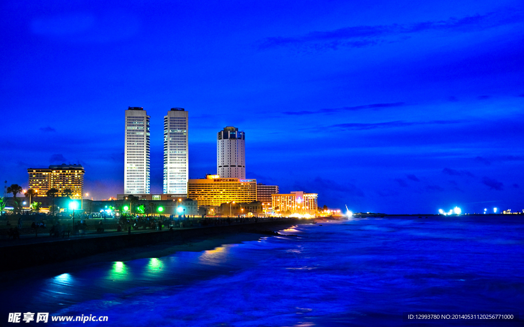 城市夜景 欧州建筑