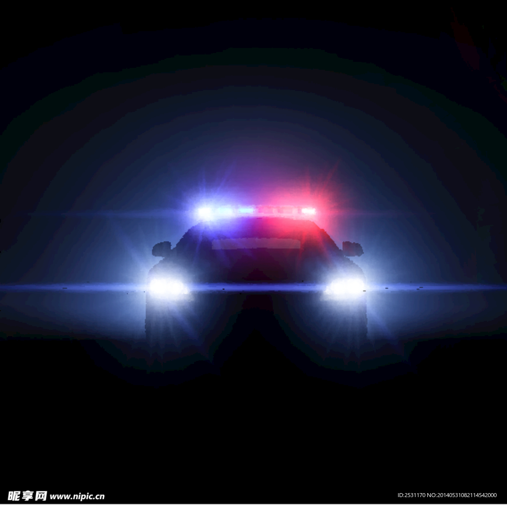 警车