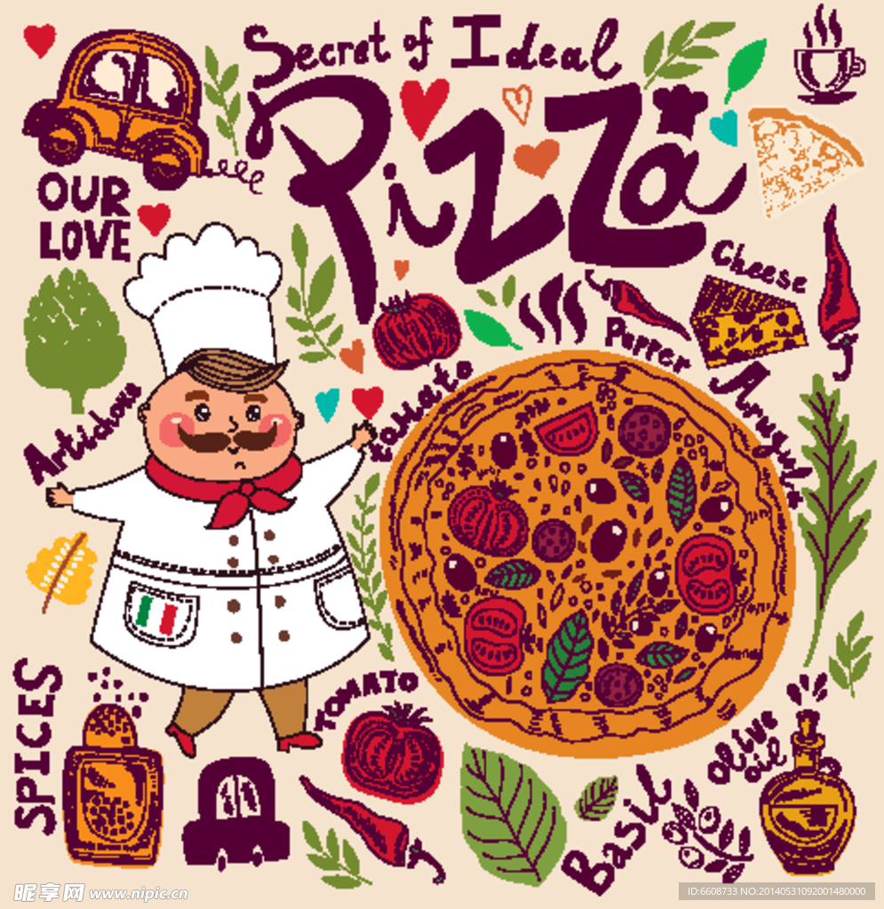披萨PIZZA比萨