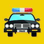 警车