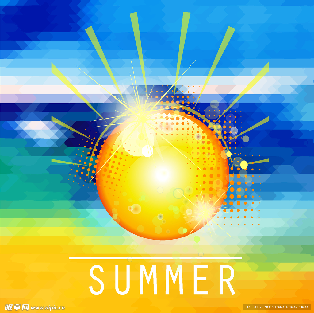 夏日背景
