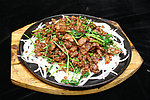 铁板羊肉