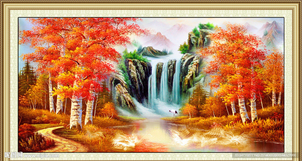 油画风景