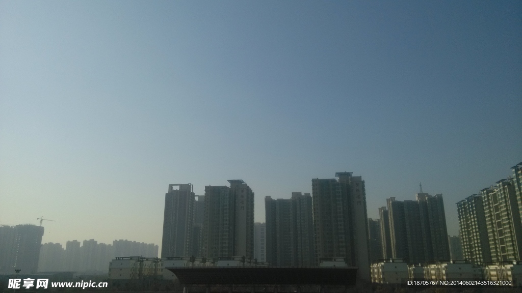 西安中学运动场风景