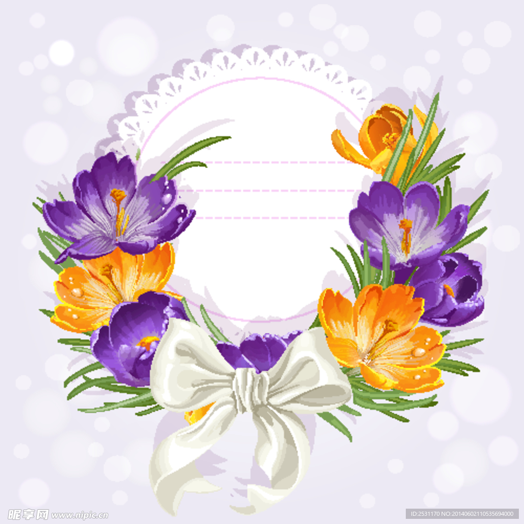 手绘花卉
