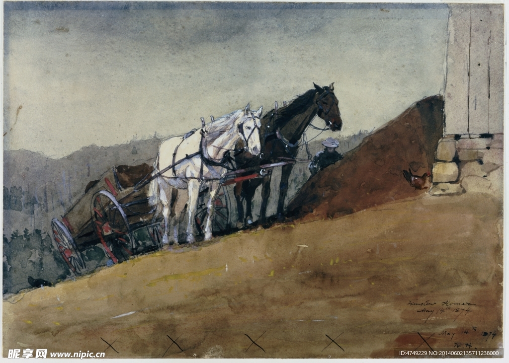 温斯洛·霍默水彩画