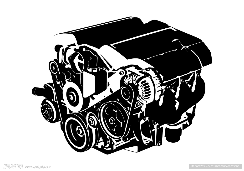 汽车引擎发动机