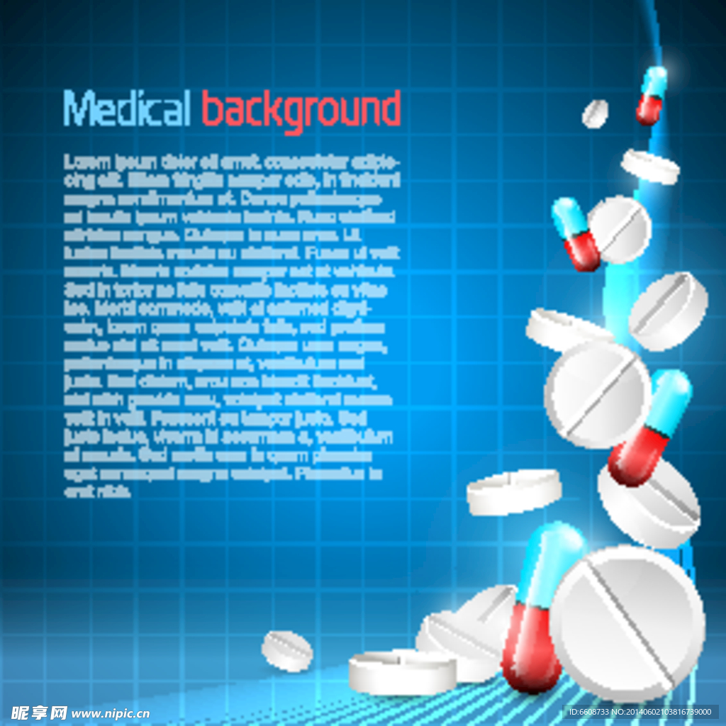 医疗医学背景设计