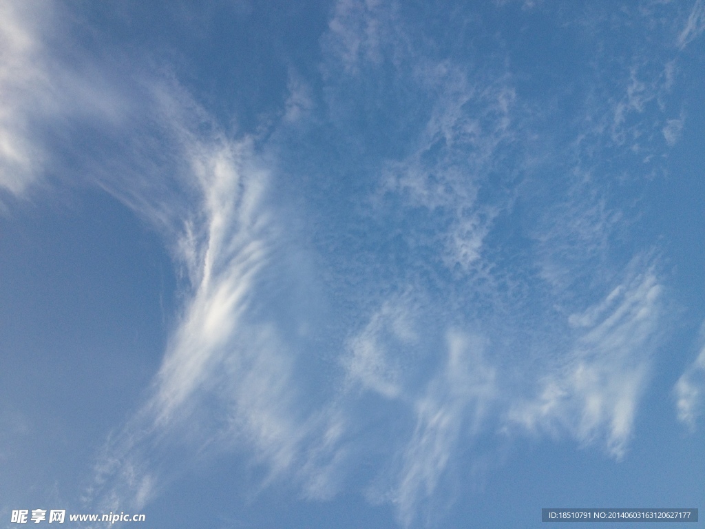 蓝蓝的天空
