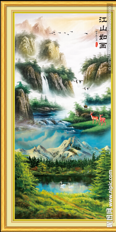 油画风景