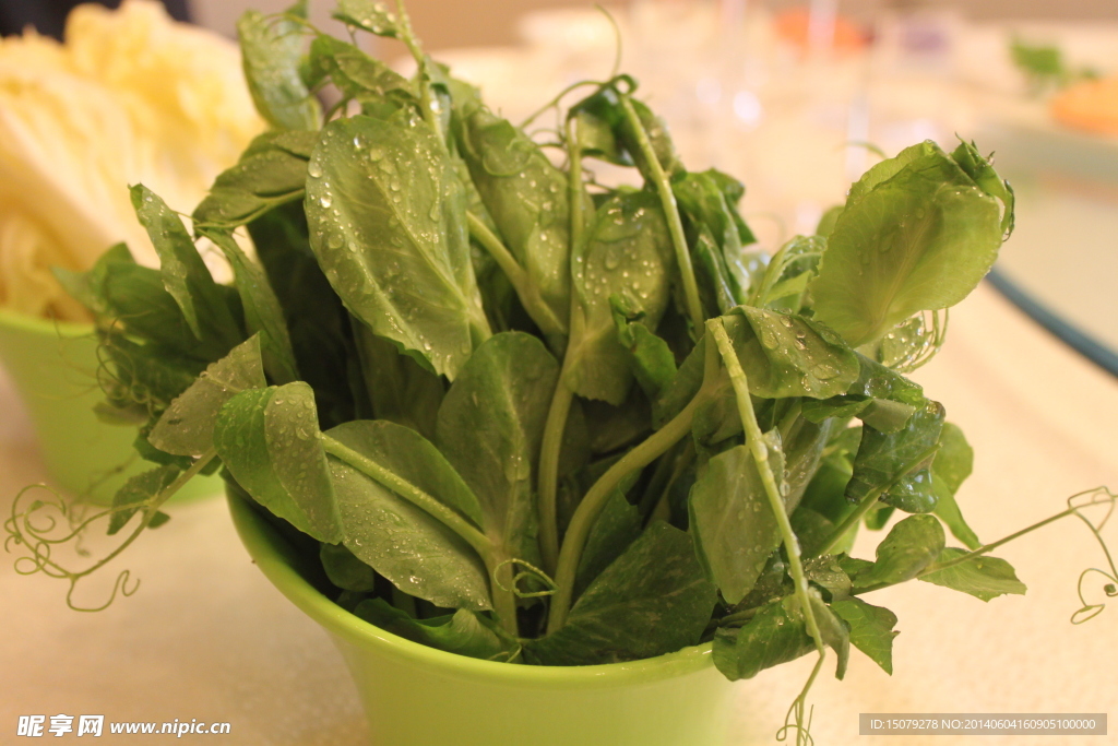 火锅 蔬菜 豆芽 油菜