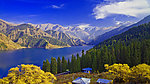 新疆天山天池风景
