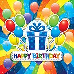 庆祝生日派对生日礼物