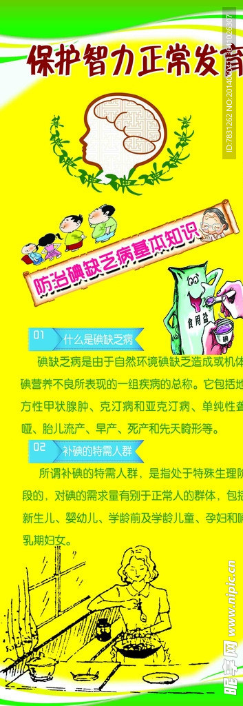 碘缺乏海报