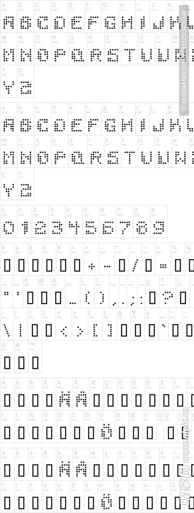 经典英文字体