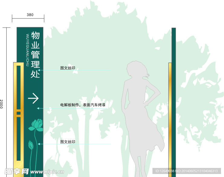 小区导视牌