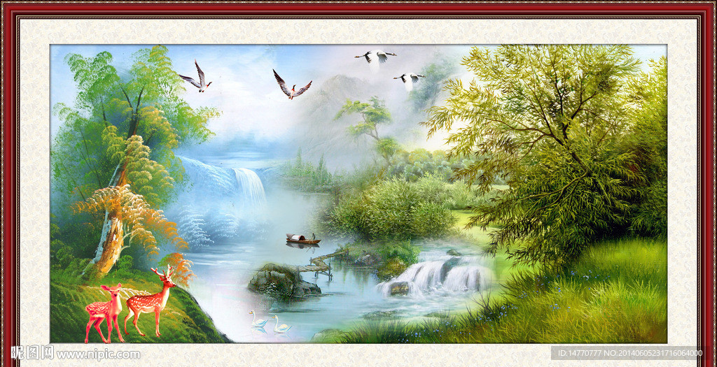 油画风景