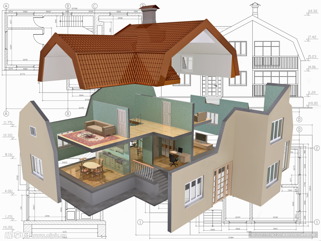 3d建筑模型