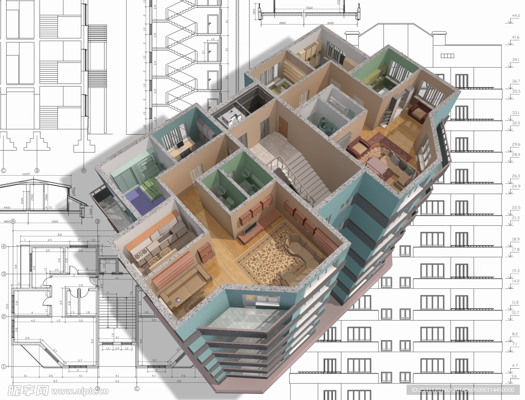 3d建筑模型