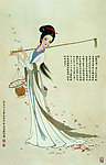 葬花图