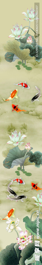 年年有鱼 莲花并蒂