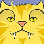 卡通小猫