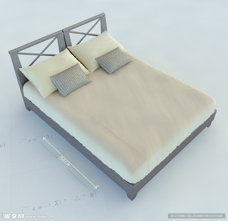 床模型