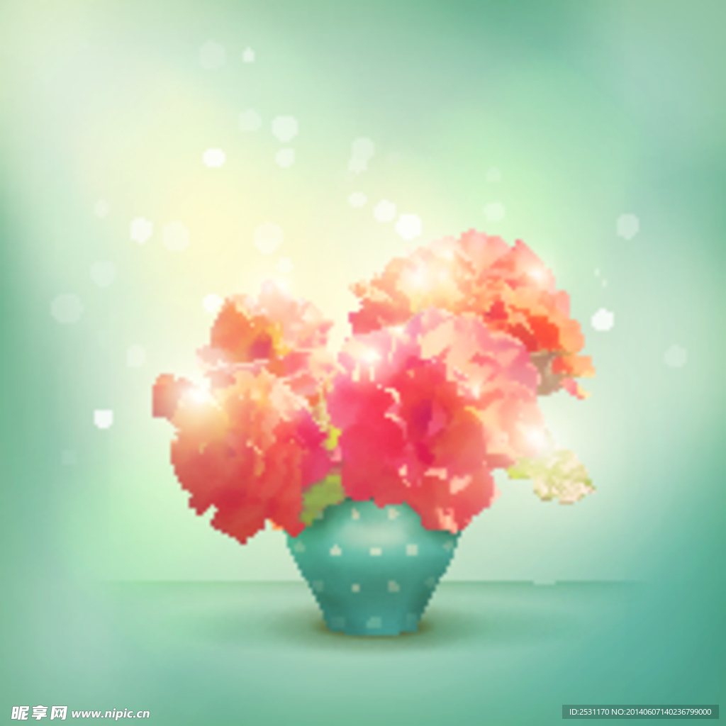 手绘花卉