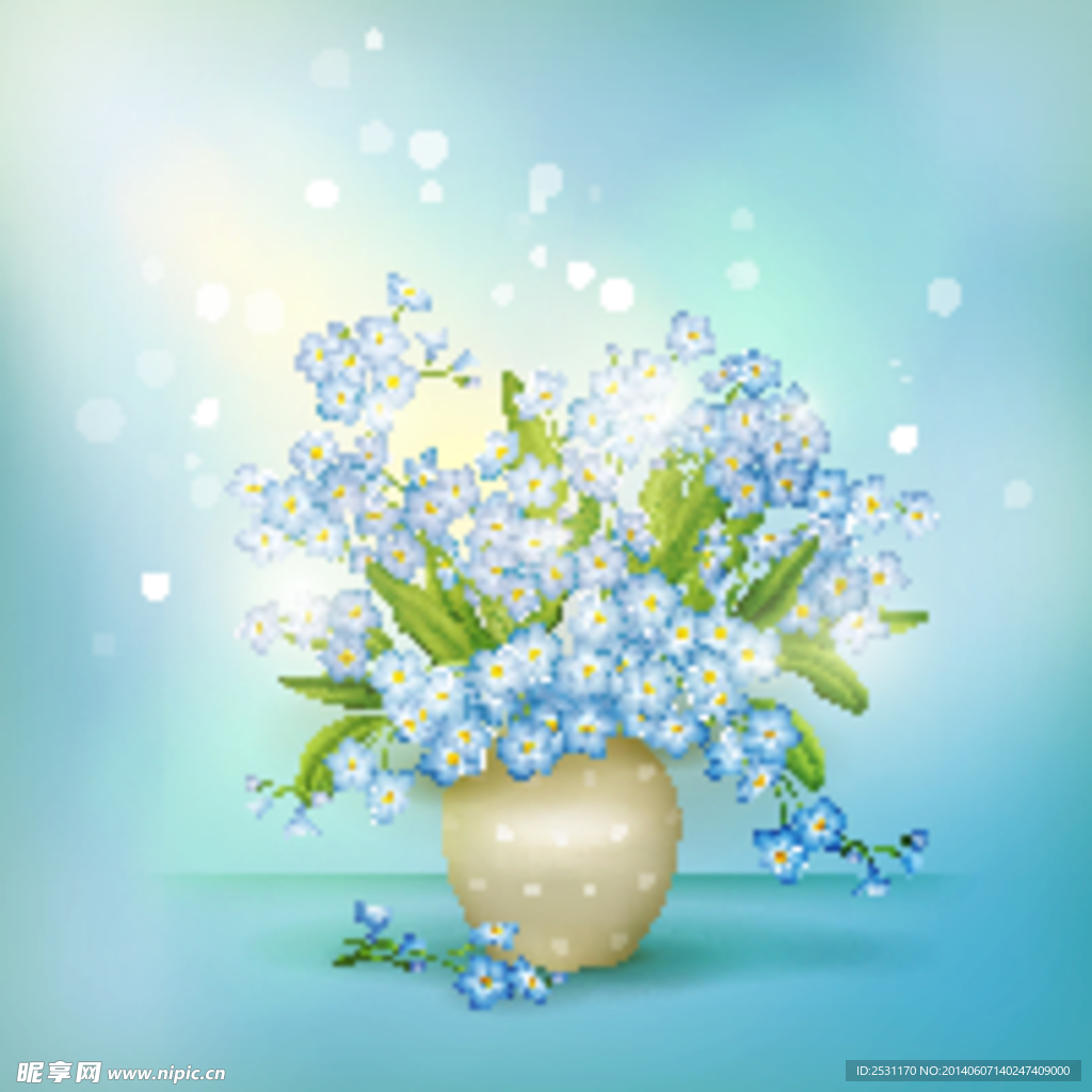 手绘花卉