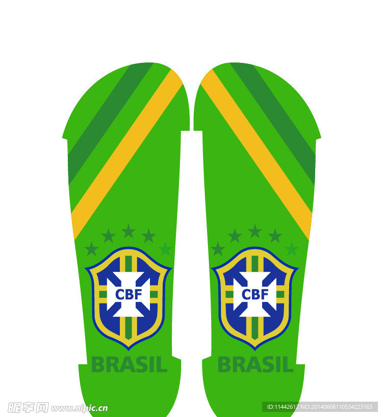 brasil拖鞋